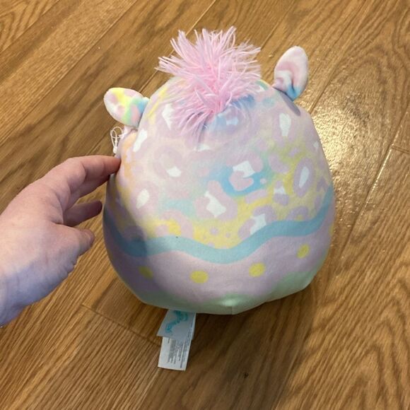 Squishmallows Bexley  the Easter Egg Unicorn Plush 8” Pastel Colors - Picture 3 of 10